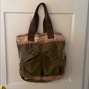 roxy canvas tote